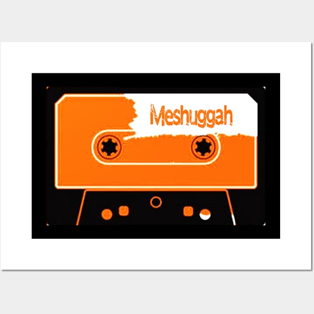 vintage meshuggah band Wall Art by inidurenku official